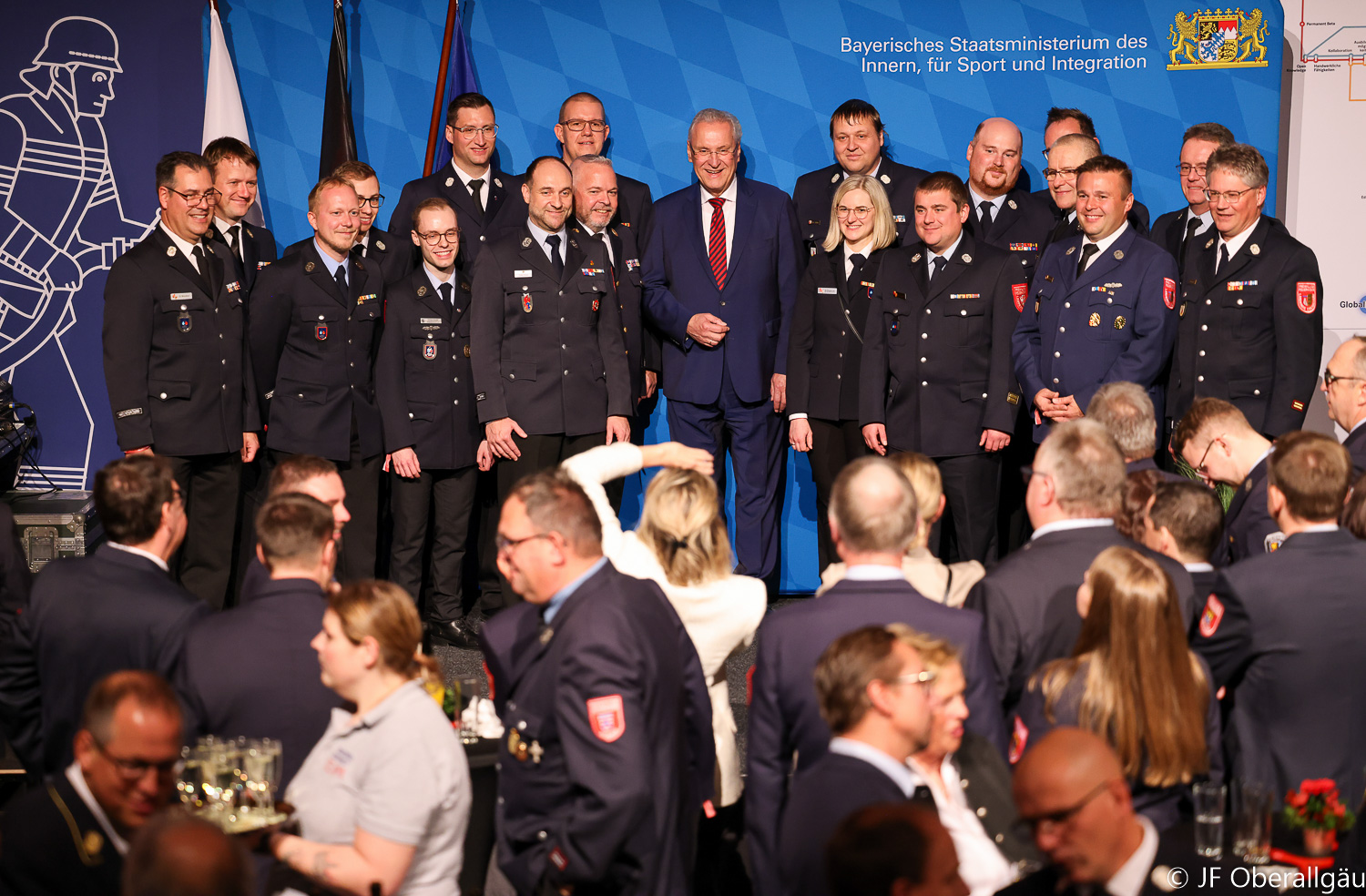 Gruppenfoto der Jugendfeuerwehr Schwaben