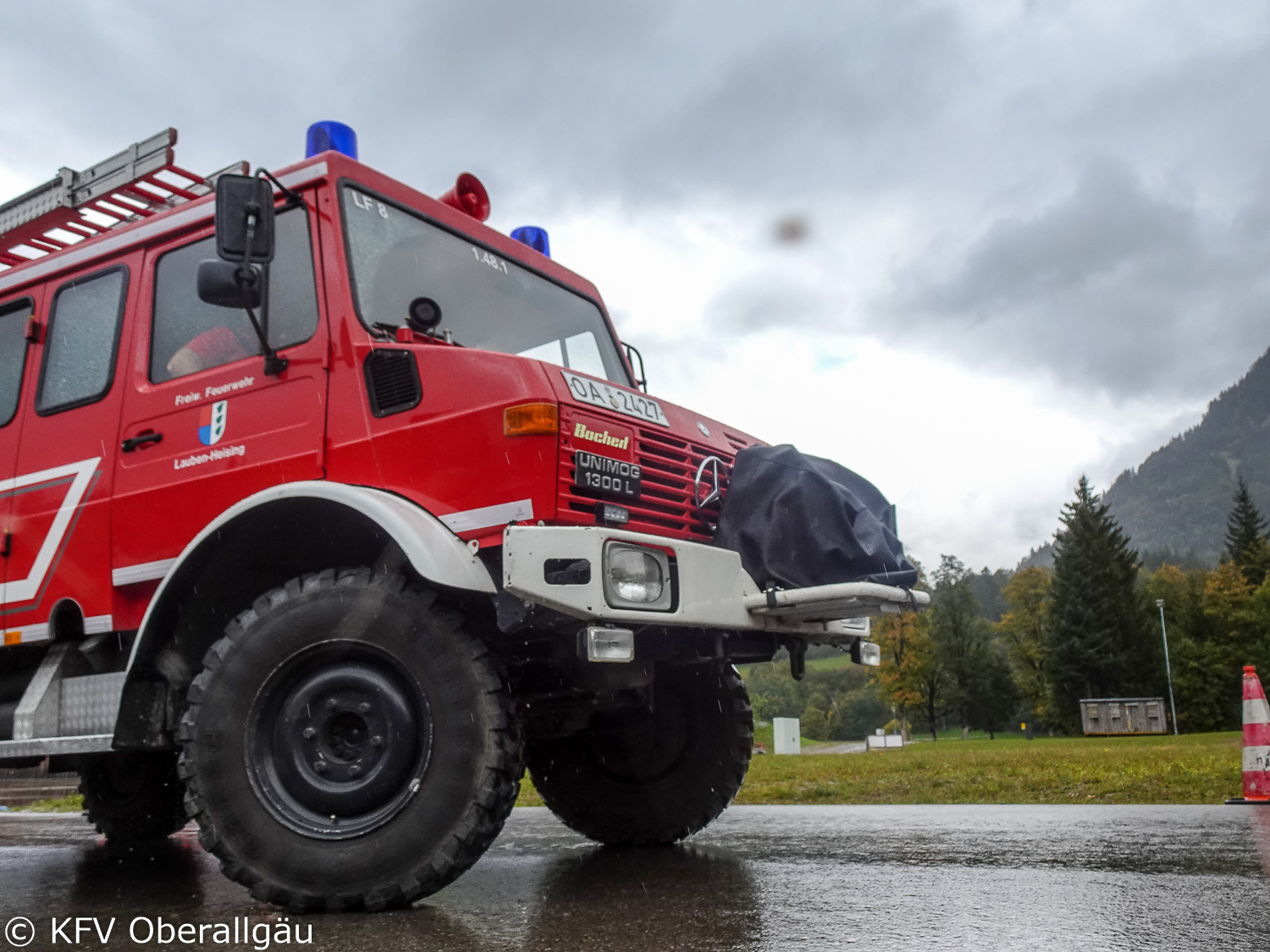 Unimog der Feuerwehr Lauben-Heising