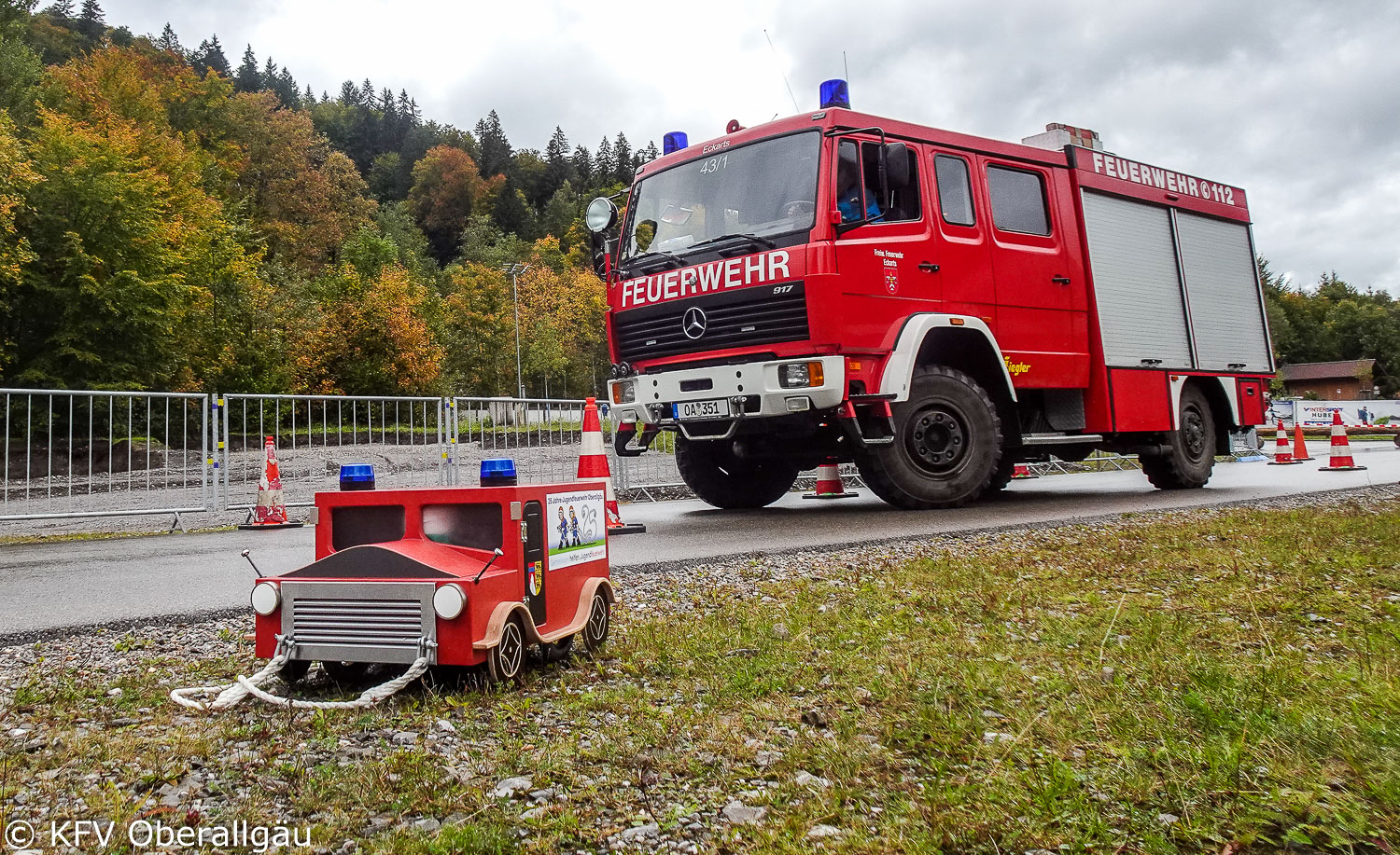 Unser Seppl übt auch schon mal