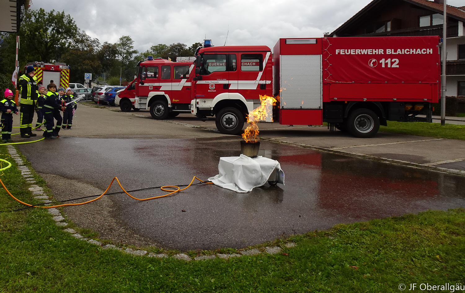 Kinderfeuerwehrtag in Blaichach 2024