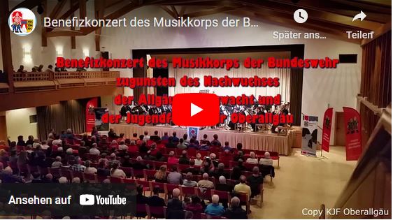 Benefizkonzert des Musikkorps der Bundeswehr